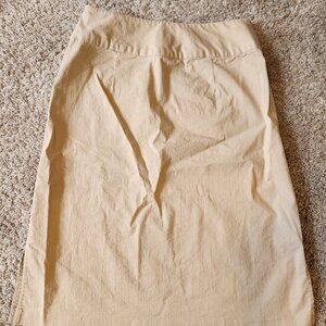 Stretch pencil skirt, cotton blend